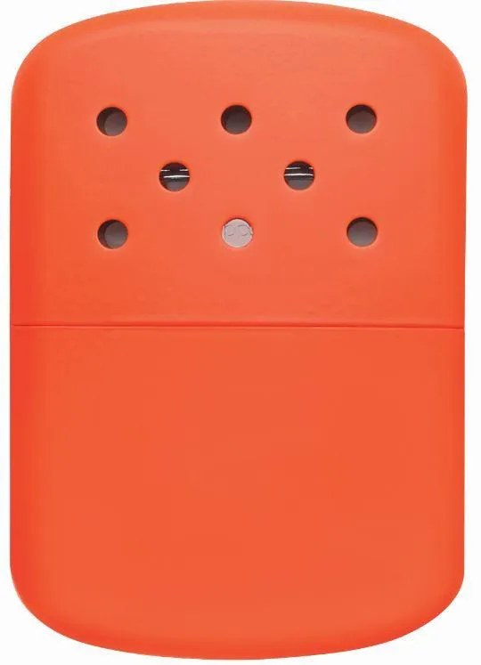 12-Hour Blaze Orange Refillable Hand Warmer