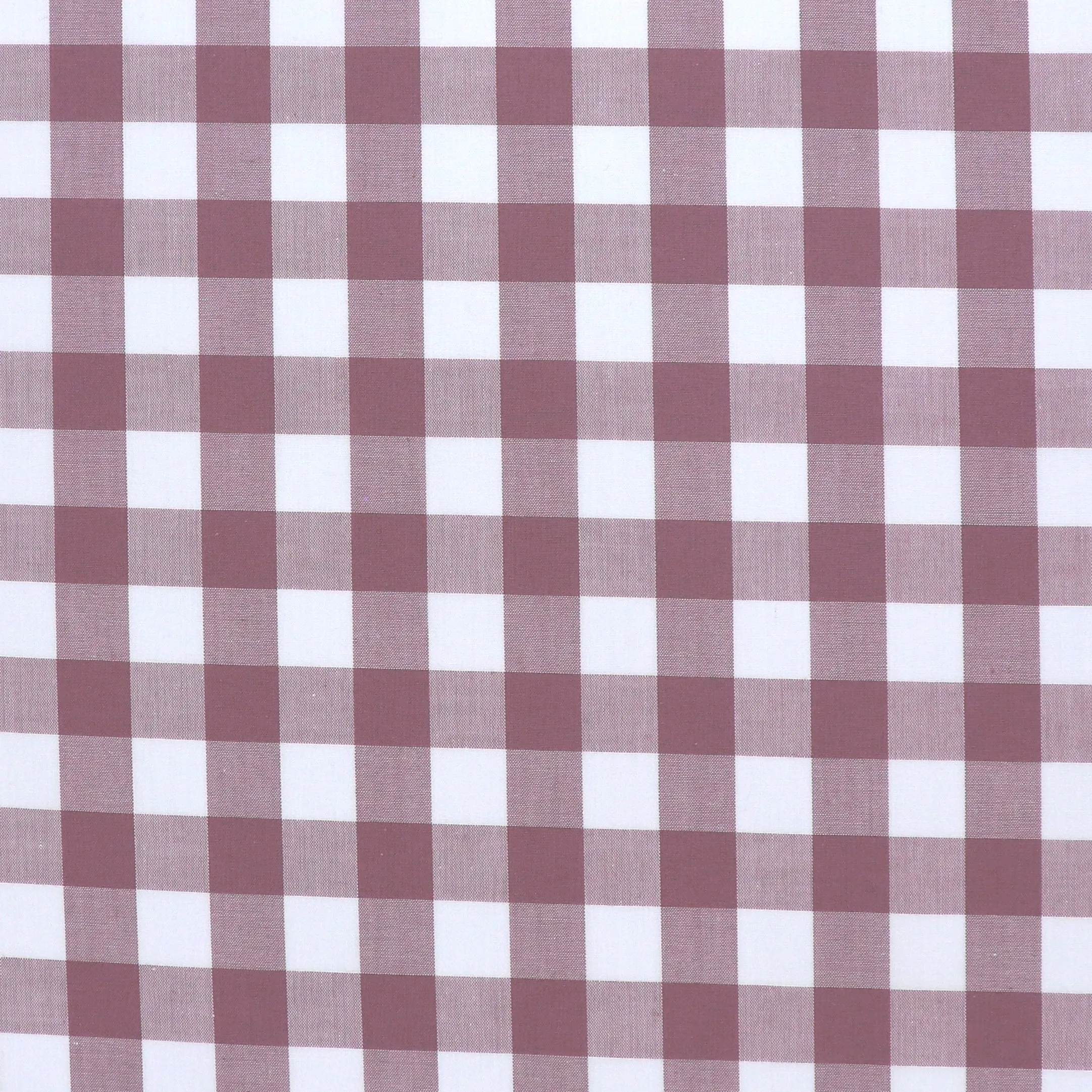 17mm Gingham Yarn Dyed Cotton - Blush