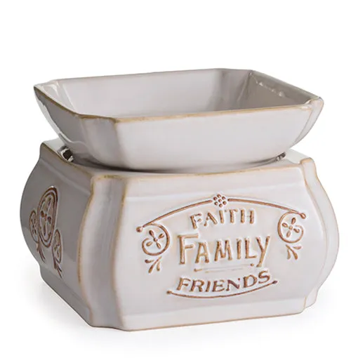 2 in 1 Faith, Family, Friends Wax Warmer CWDFFF