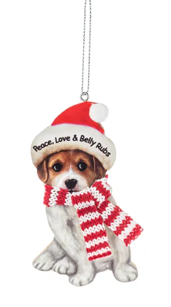 3.5" Dogs Ornaments (sold individually)