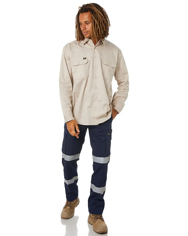 3M Double Taped Cotton Drill Cargo Pant - Navy