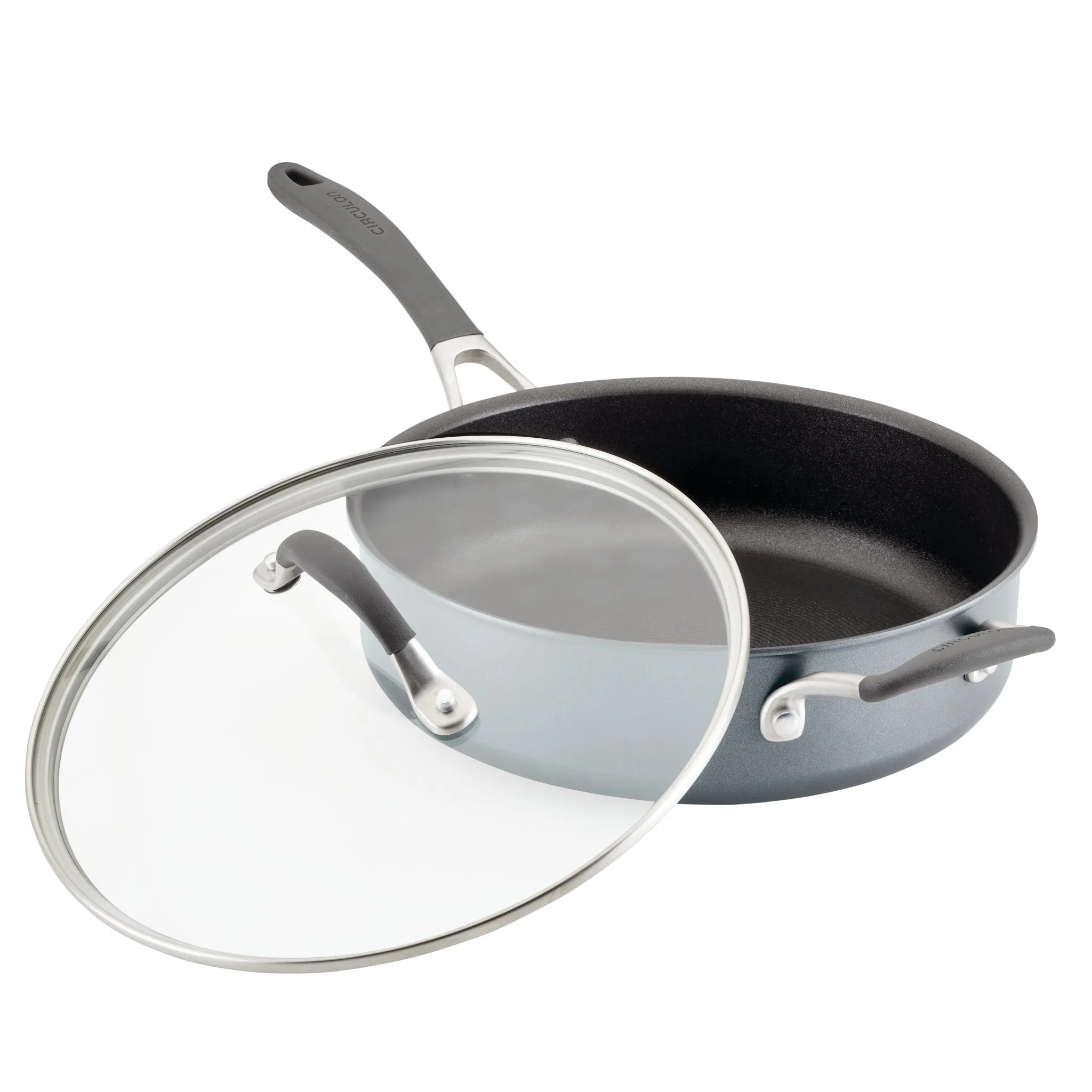 5-Quart ScratchDefense™ A1 Series Nonstick Saute Pan with Lid