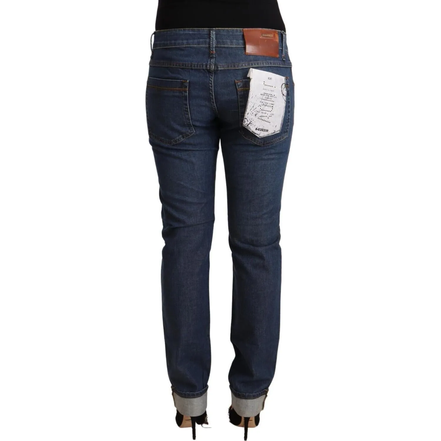 Acht Elegant Mid Waist Skinny Denim