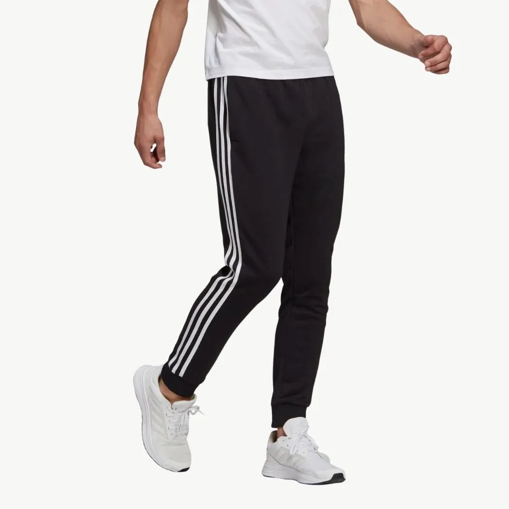 adidas French Terry Tapered Cuff 3-Stripes Men's Pants