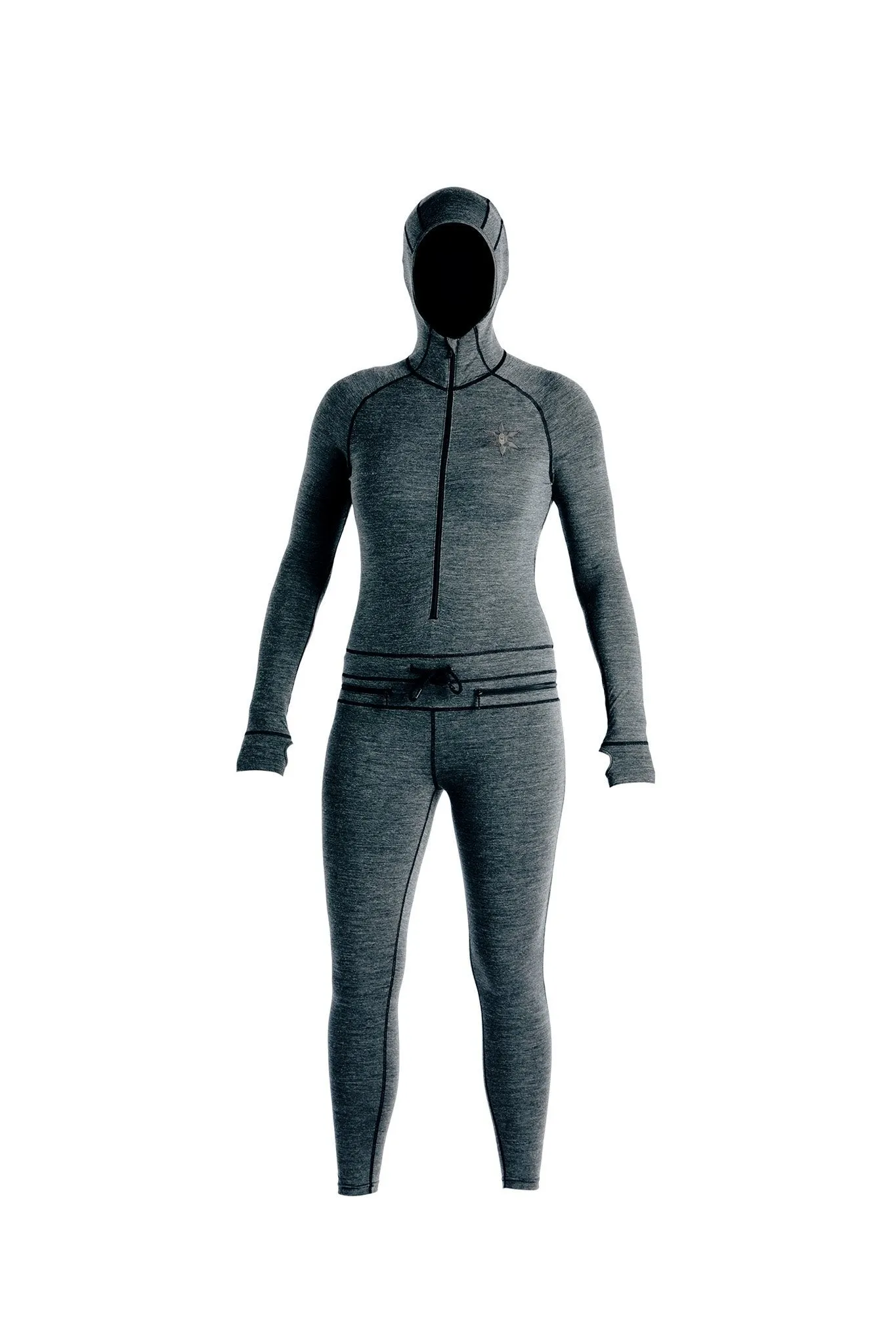 Airblaster Women's Merino Wool Ninja Suit -Black