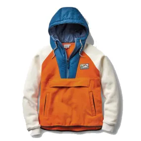 Alexander Recycled Polar Hooded Fleece - Sunrise Orange