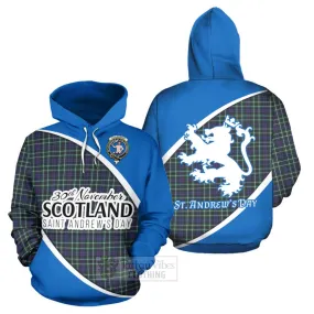 Allardice Family Crest Tartan Hoodie Celebrate Saint Andrew's Day in Style