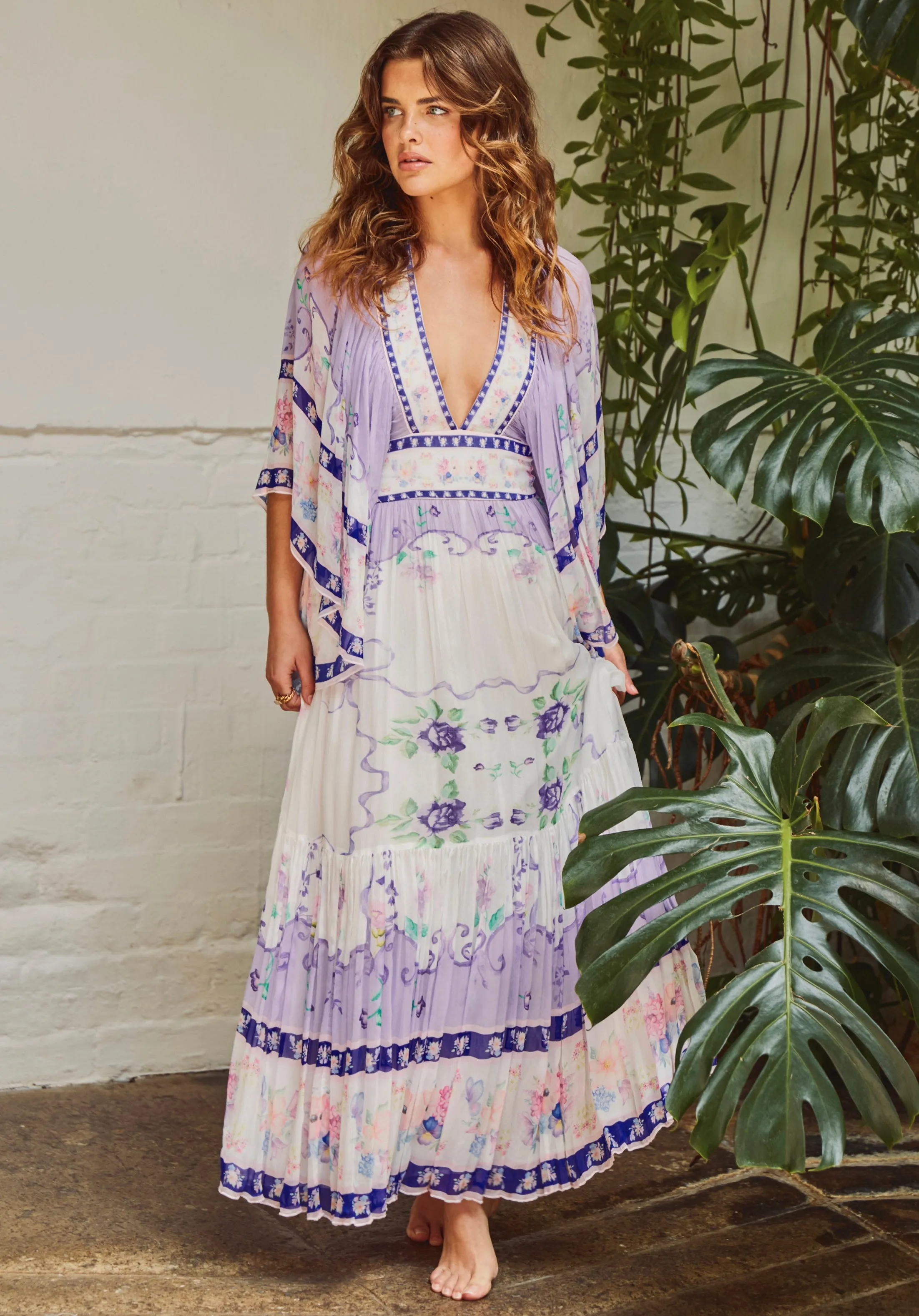 Angel Maxi Dress - Violet Hanky