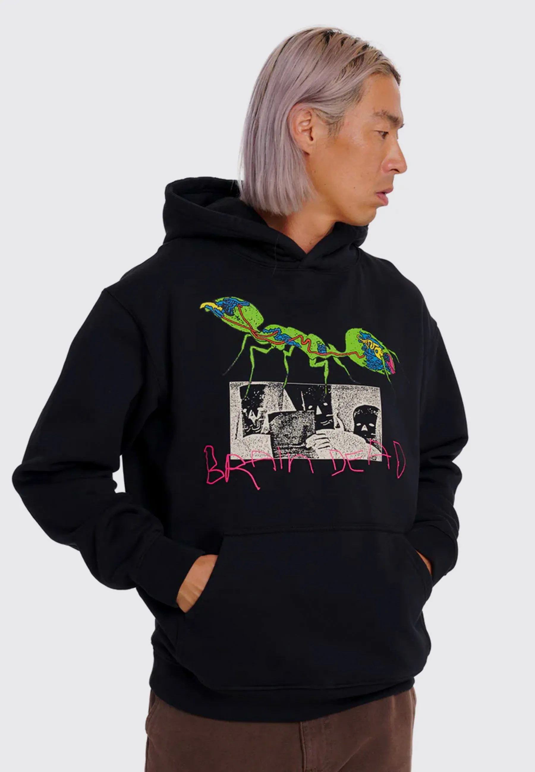 Ant War Hoodie - Black