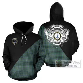 Arbuthnot Tartan Hoodie with Family Crest and Military Logo Style