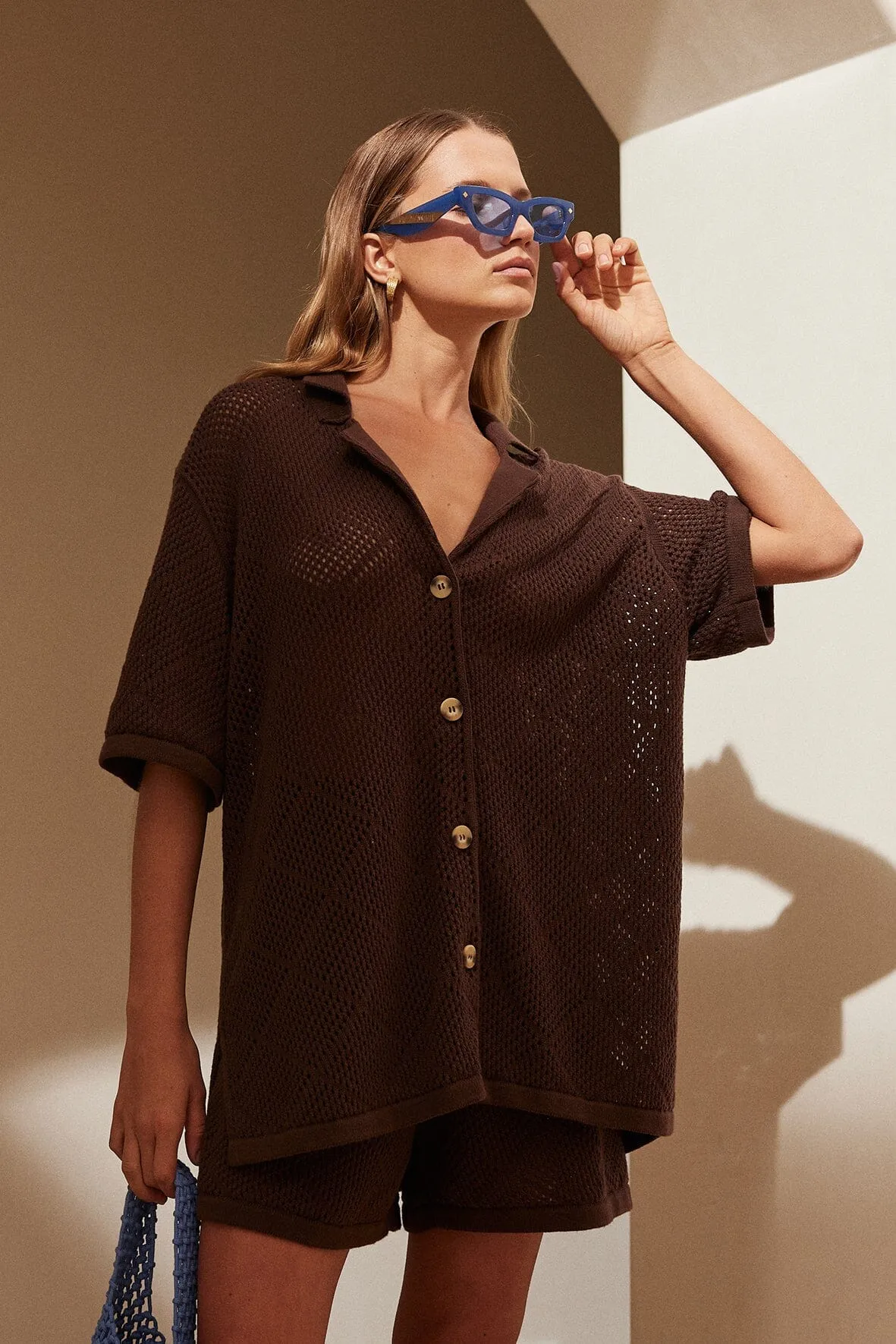 Arcaa Ezra Shirt - Chocolate