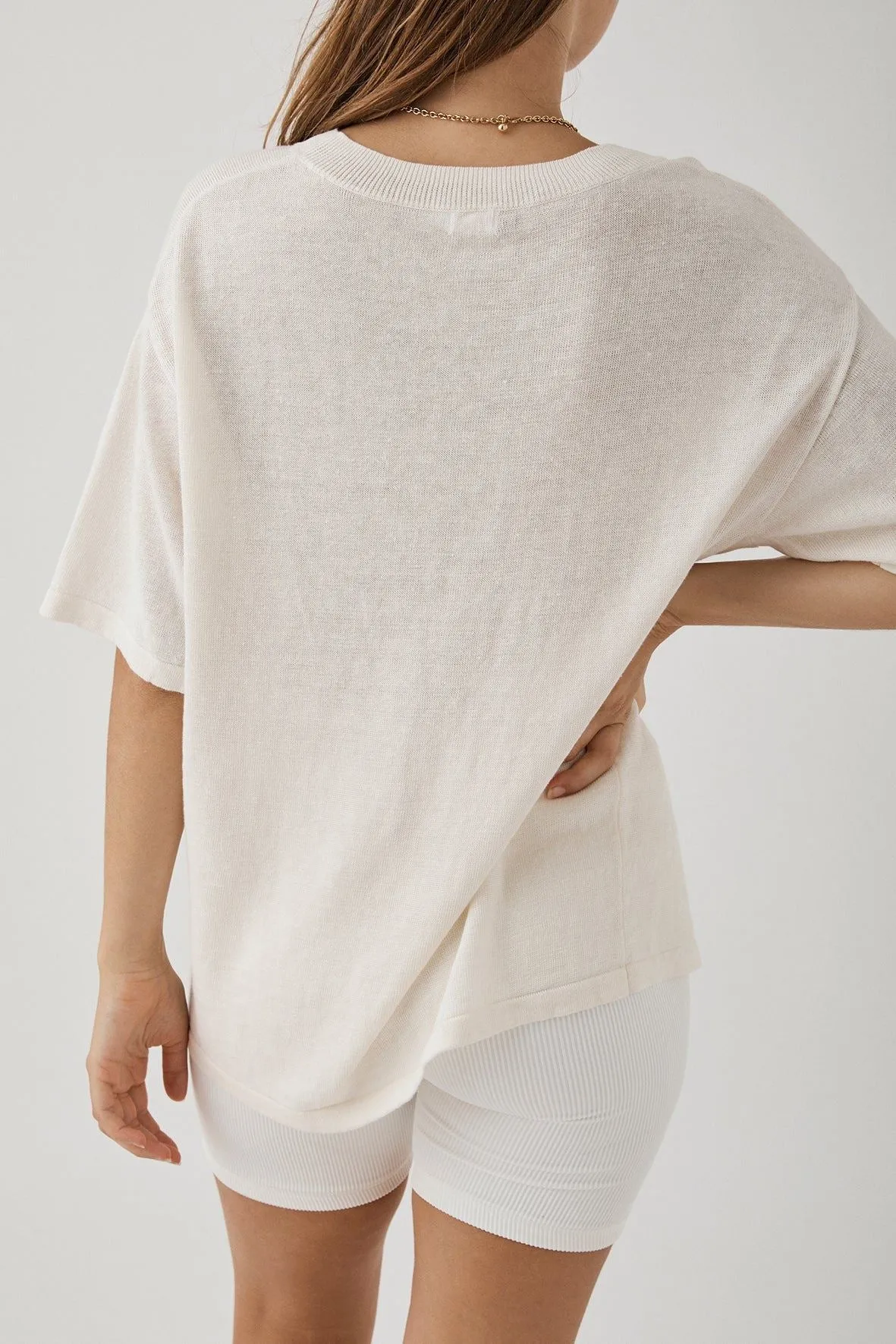 Arcaa Hugo T-shirt - Cream