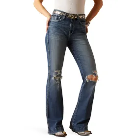 Ariat Ladies High Rise Jamina Washington Denim Trouser Jeans 10045401