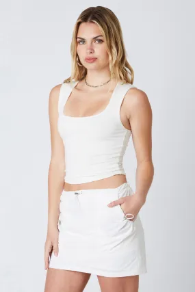 Ashleigh Mini Skirt White