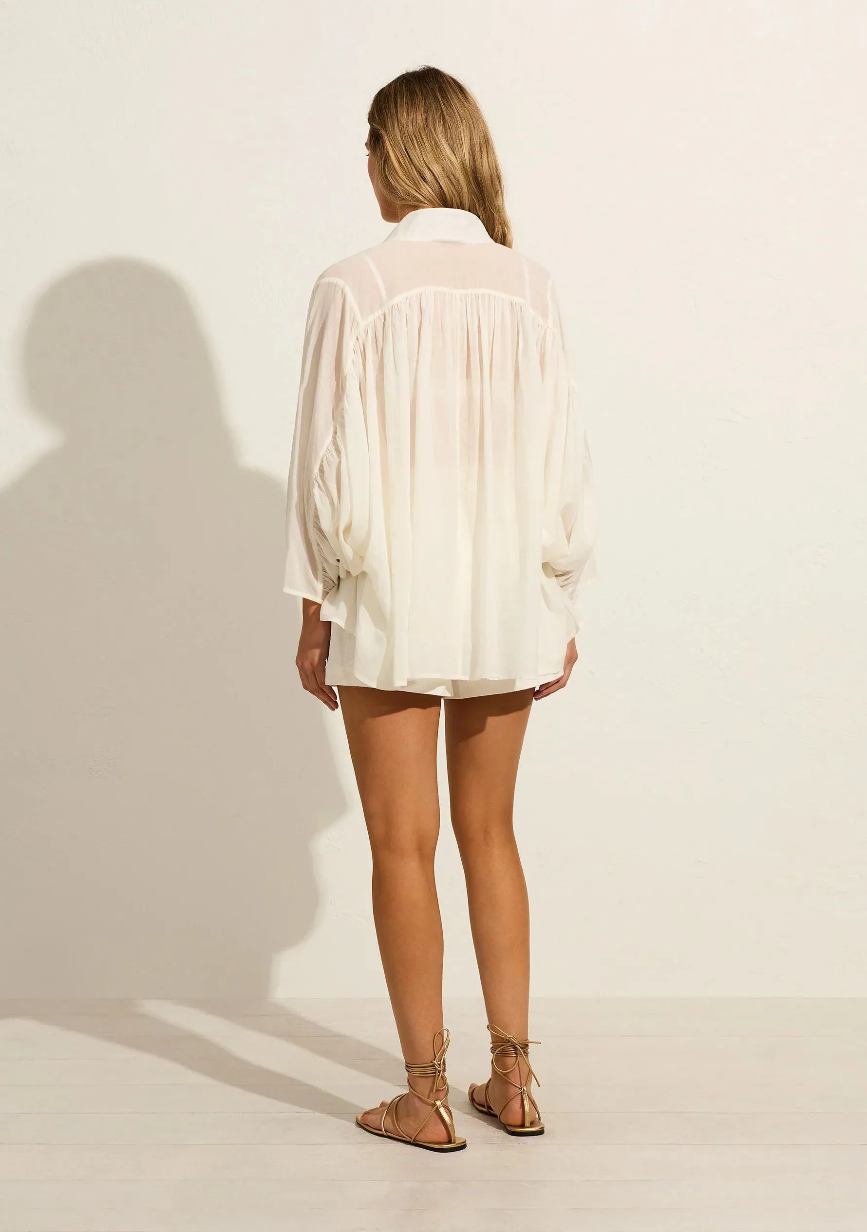 Auguste Samara Blouse - Ivory