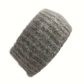 Autumn Ribbed Alpaca Ear Warmer by SLATE   SALT