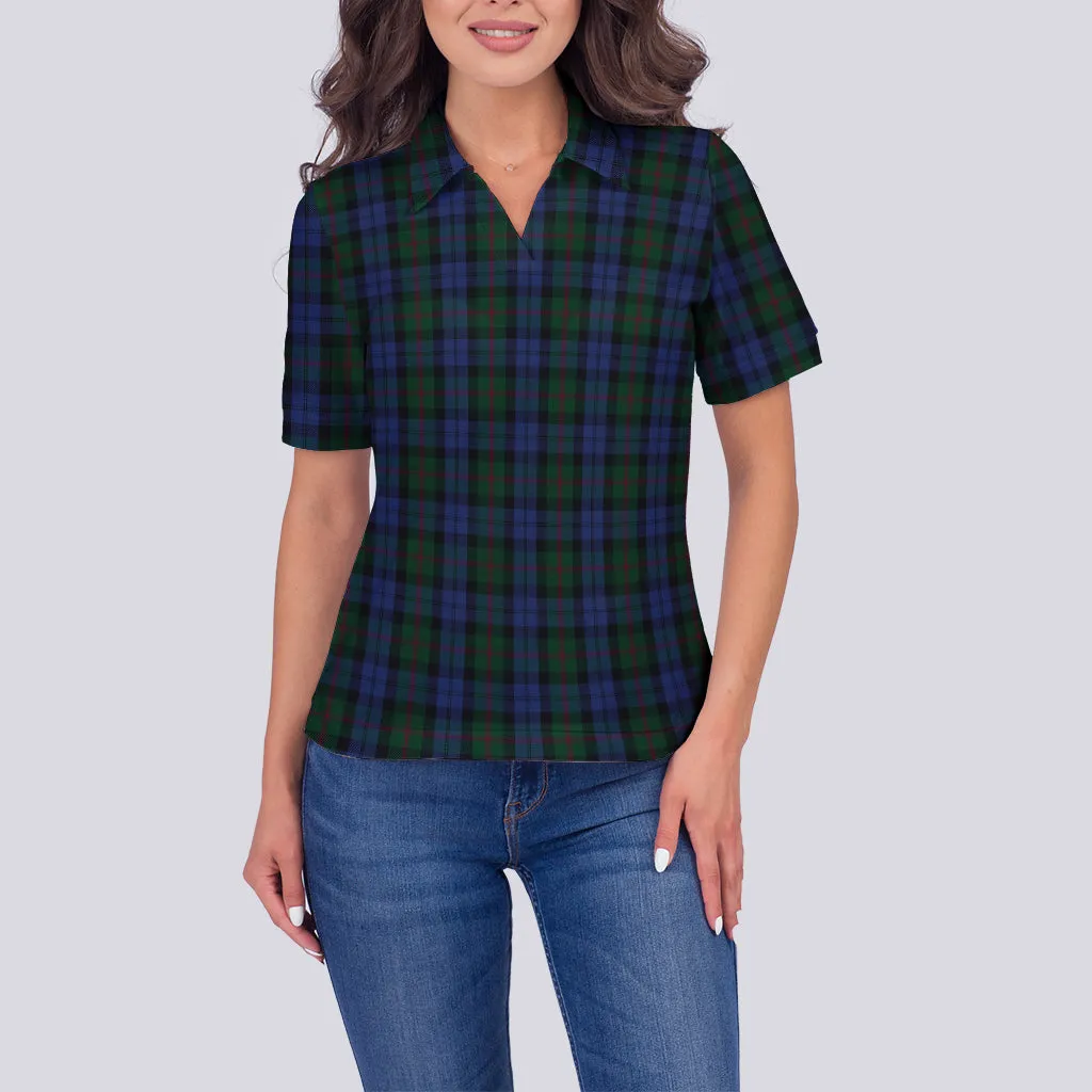 Baird Tartan Polo Shirt For Women