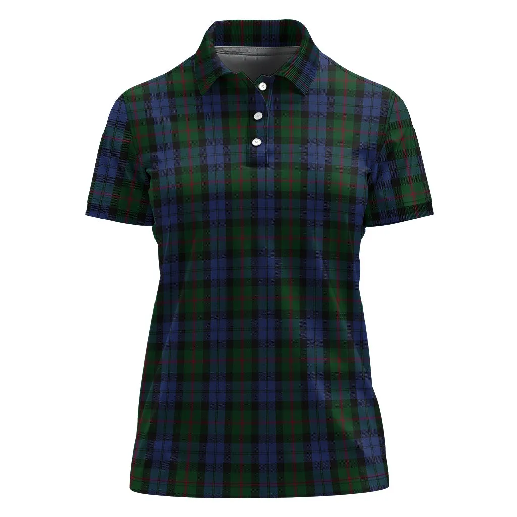 Baird Tartan Polo Shirt For Women