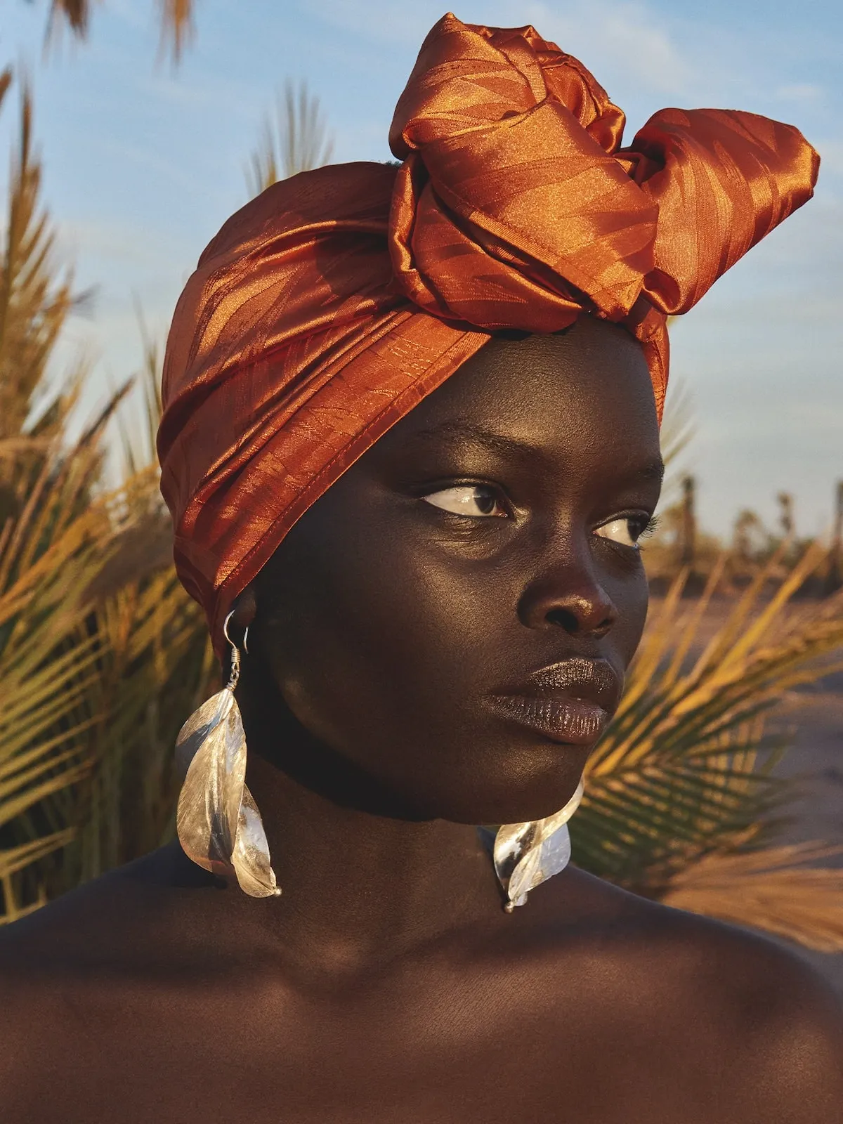 Bala Orange Moussor Headwrap