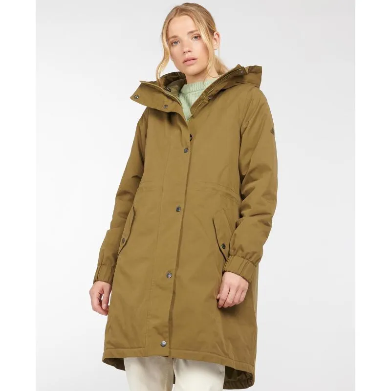 Barbour Hauxley Ladies Waterproof Jacket - Nori Green/Dusky Green