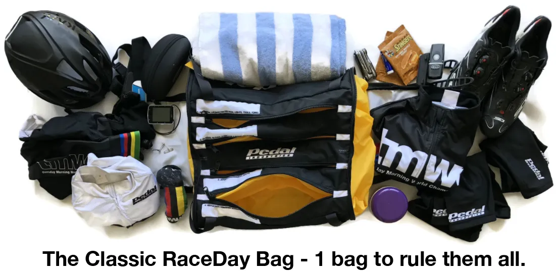 Bicycle Shack 2022 RACEDAY BAG™ Blue Green