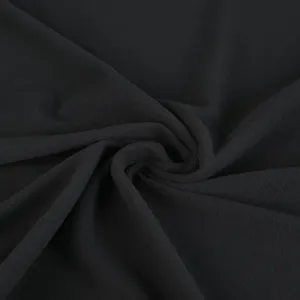 Black Polar Fleece Fabric 918