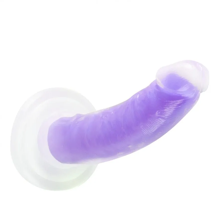 Blush Neo Elite Glow in the Dark 7" Silicone Dual Density Dildo