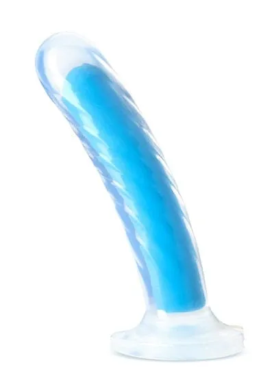 Blush Neo Elite Glow in the Dark 7" Silicone Dual Density Dildo