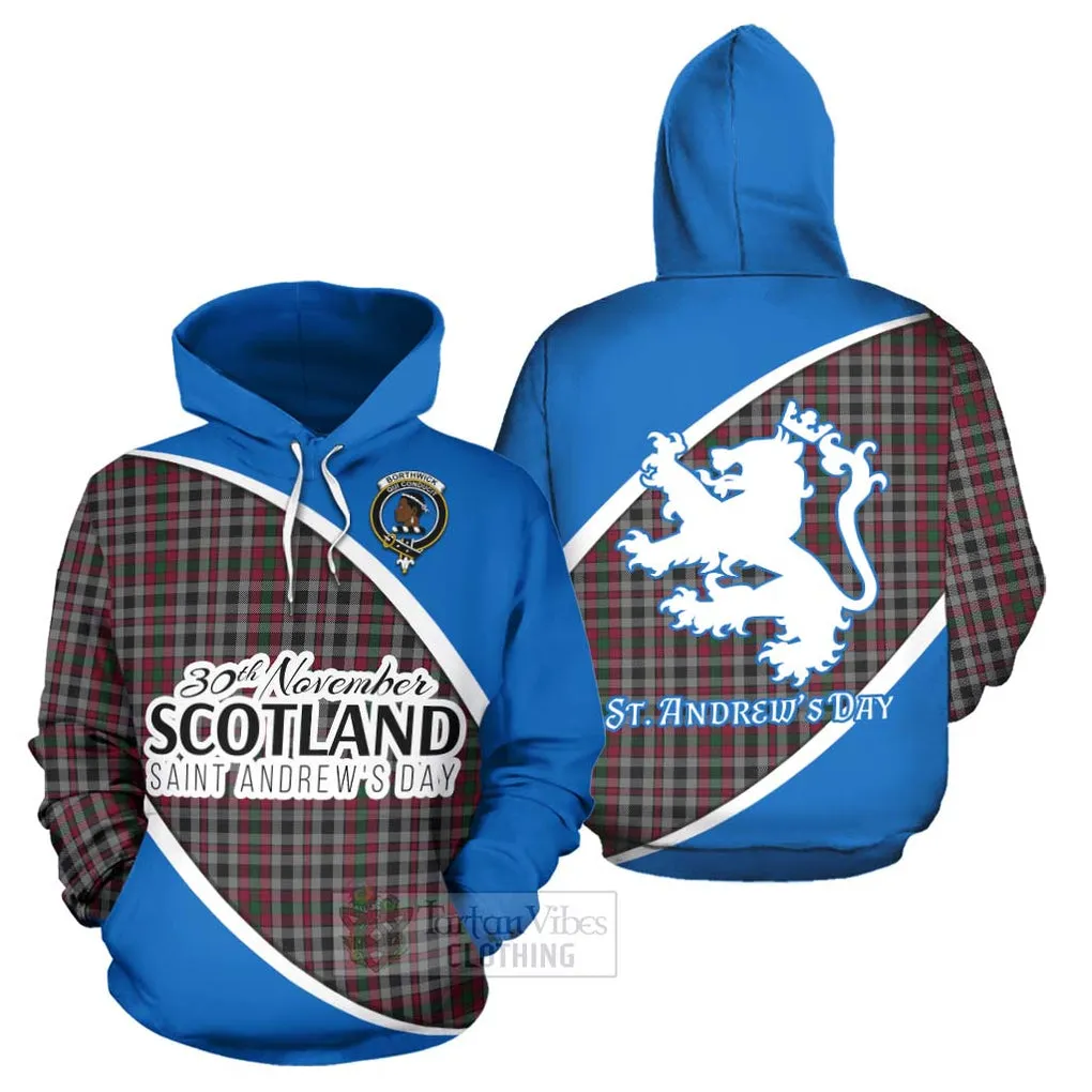 Borthwick Family Crest Tartan Hoodie Celebrate Saint Andrew's Day in Style