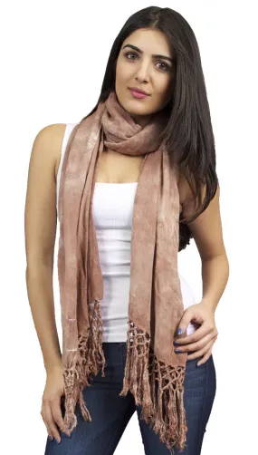 Brokedown Military Marble Scarf in Taupe