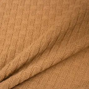 Caramel Cable Knit Wool