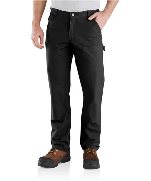 Carhartt Rugged Flex Relaxed Fit Double Front Dungaree - Black