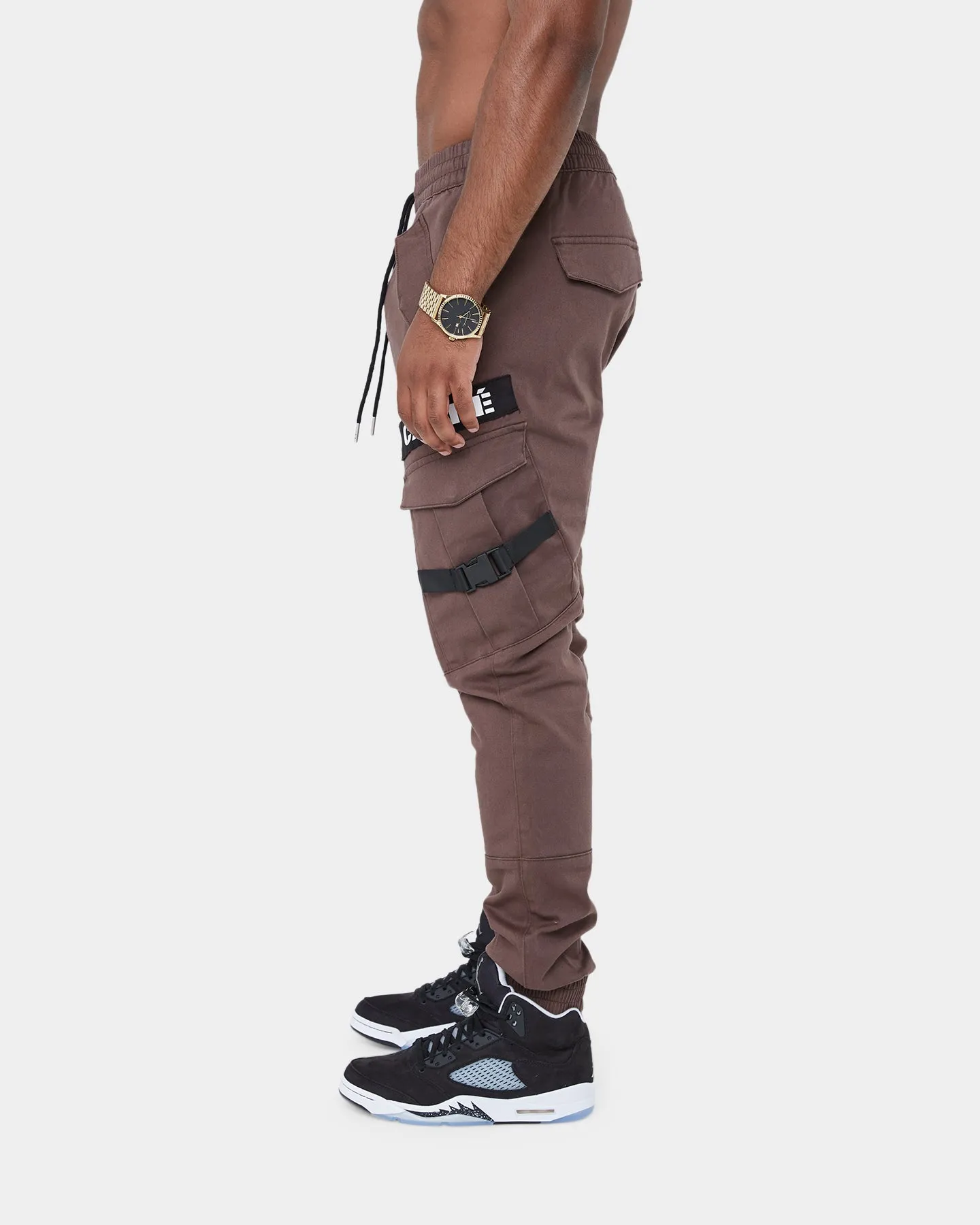 Carré Transition Cargo Joggers Dark Brown