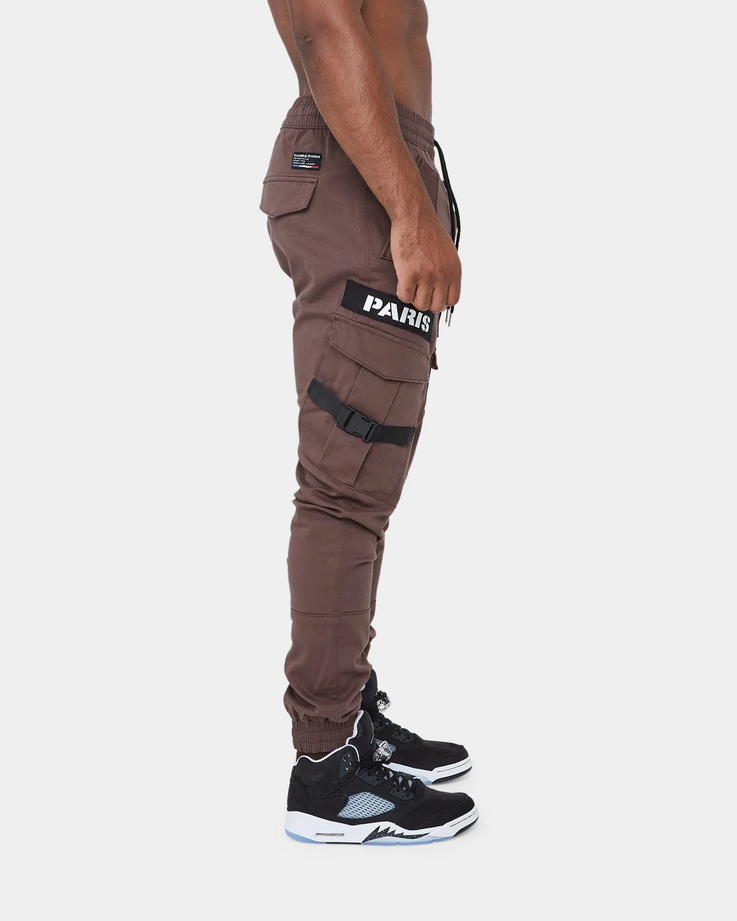 Carré Transition Cargo Joggers Dark Brown