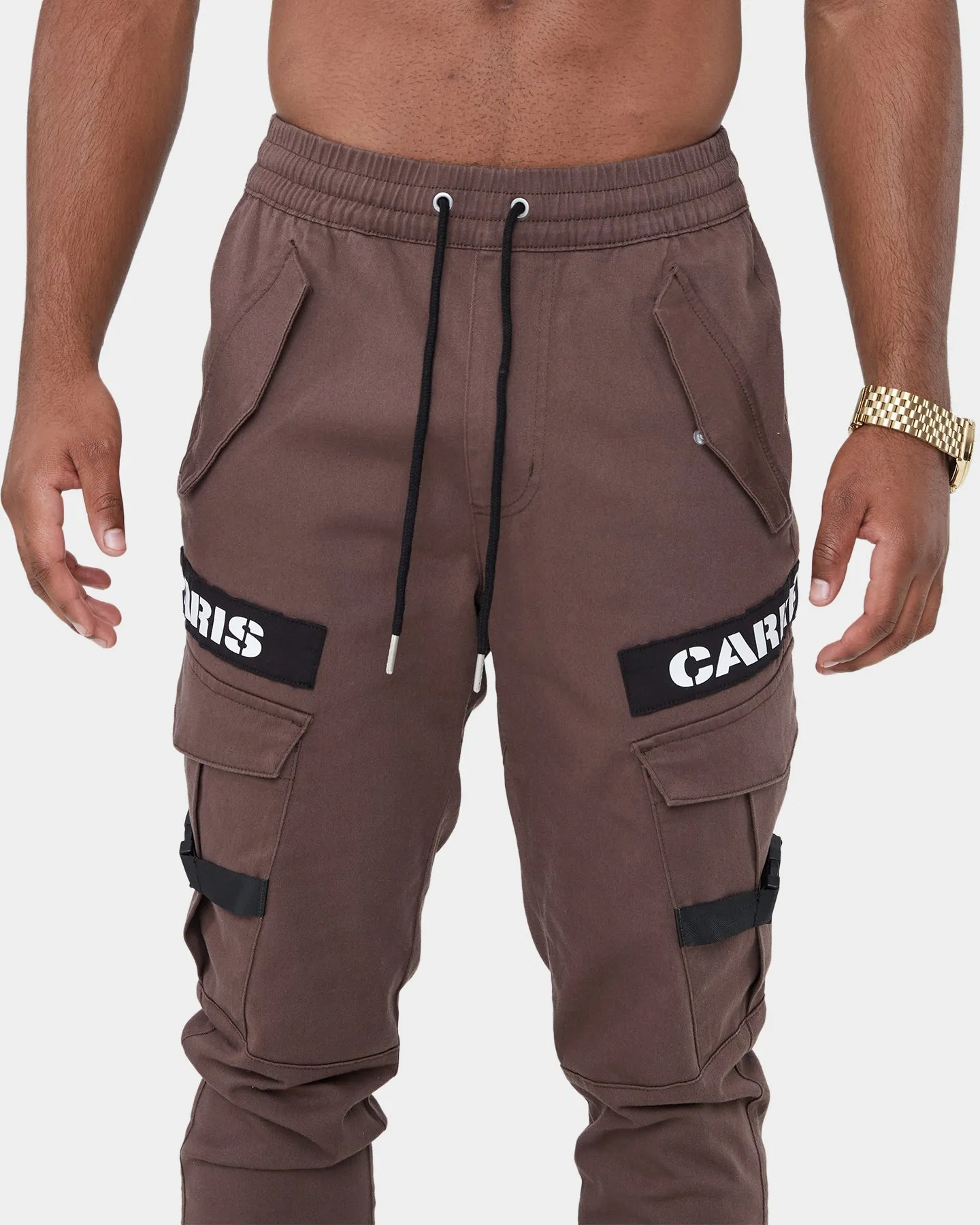 Carré Transition Cargo Joggers Dark Brown