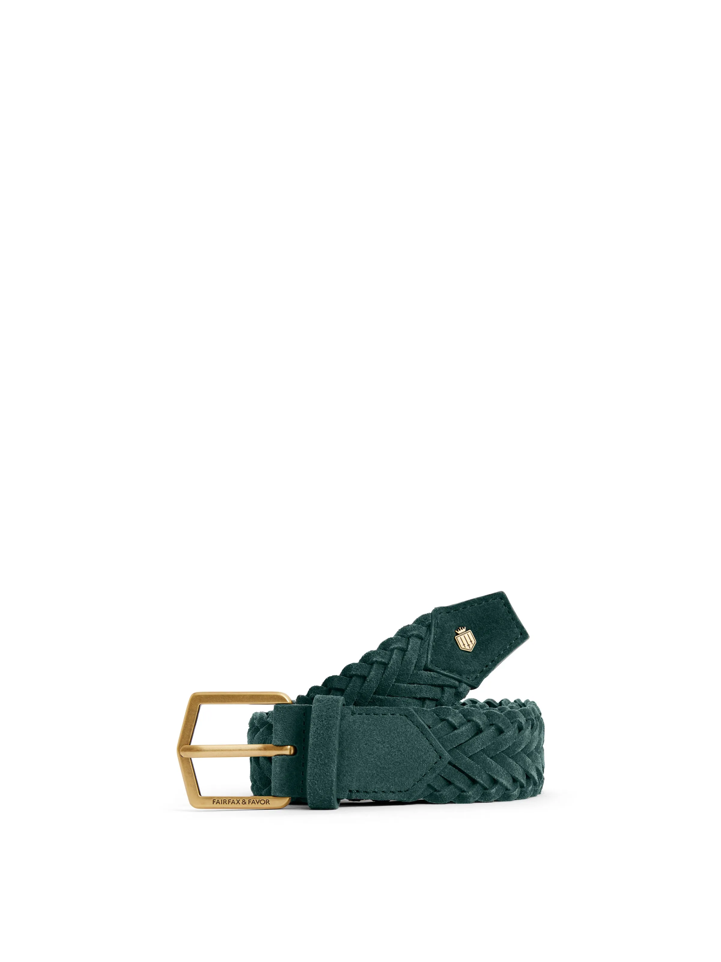 Chatsworth Belt - Pine Green Suede