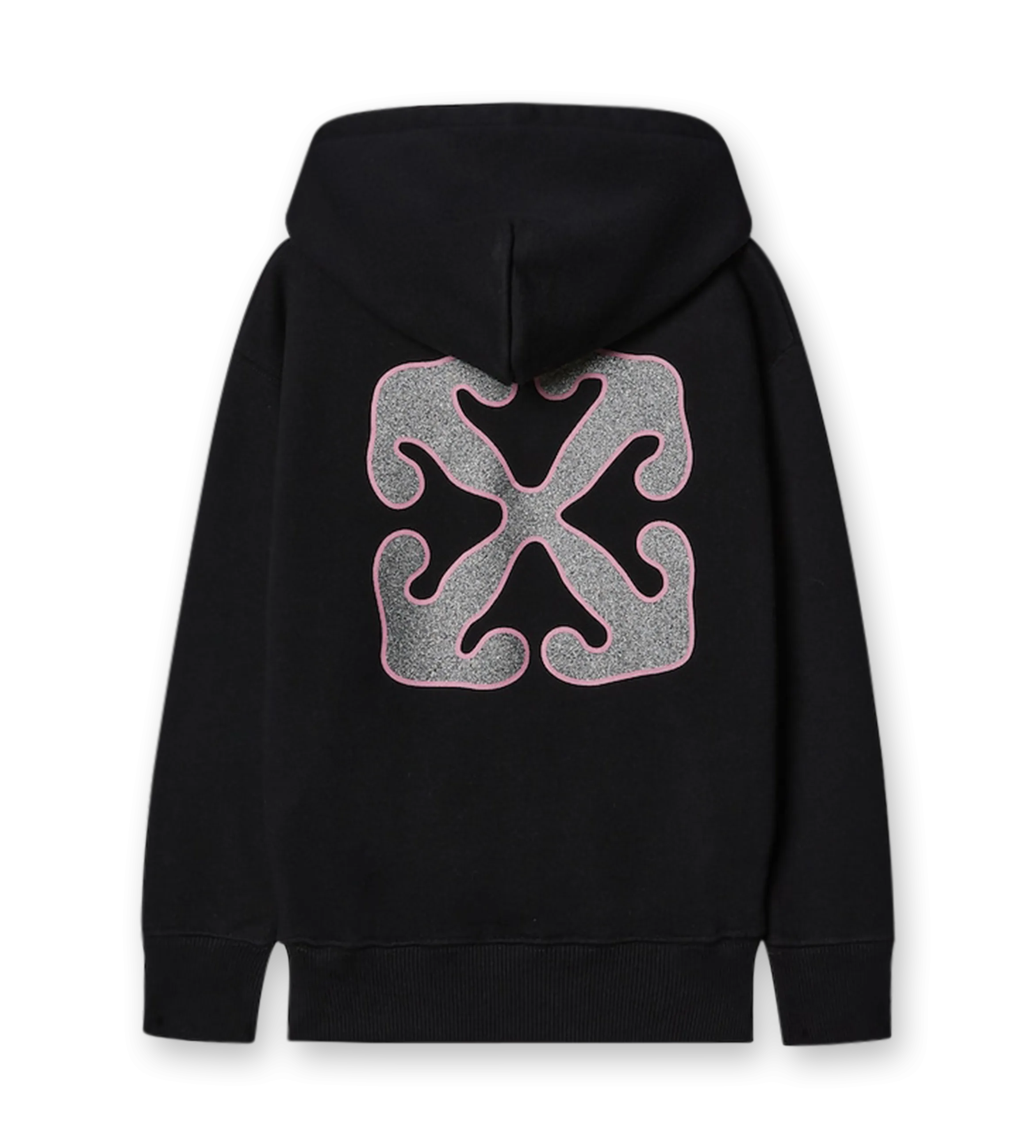 Chunky Arrow Hoodie Black