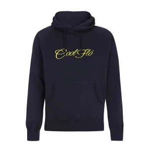 Classic Script Navy Hoody