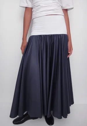 Claudia Skirt - Grey/White