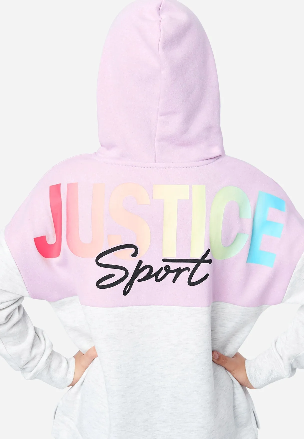 Color Block Justice Hoodie