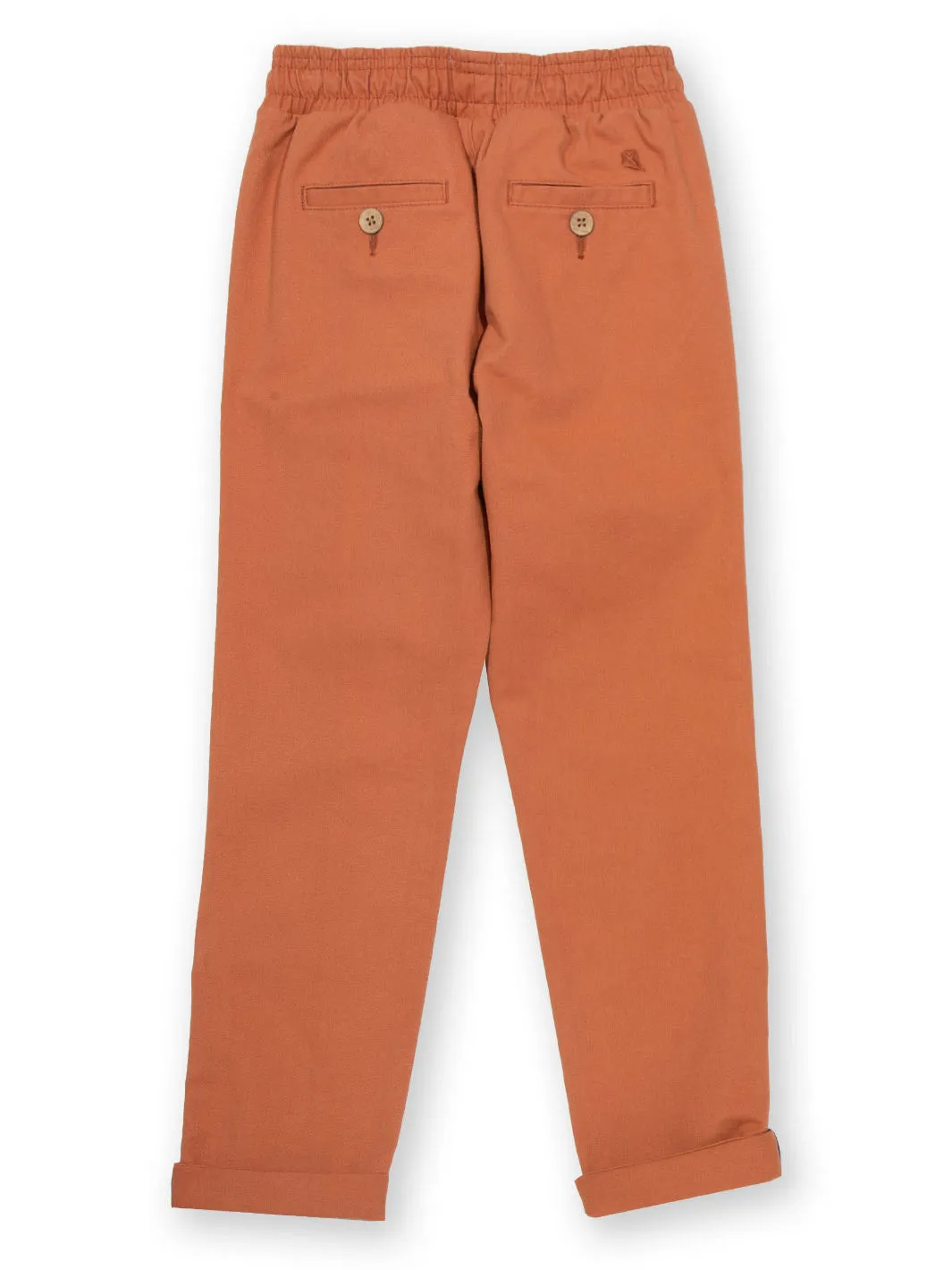 Comfy chinos burnt orange