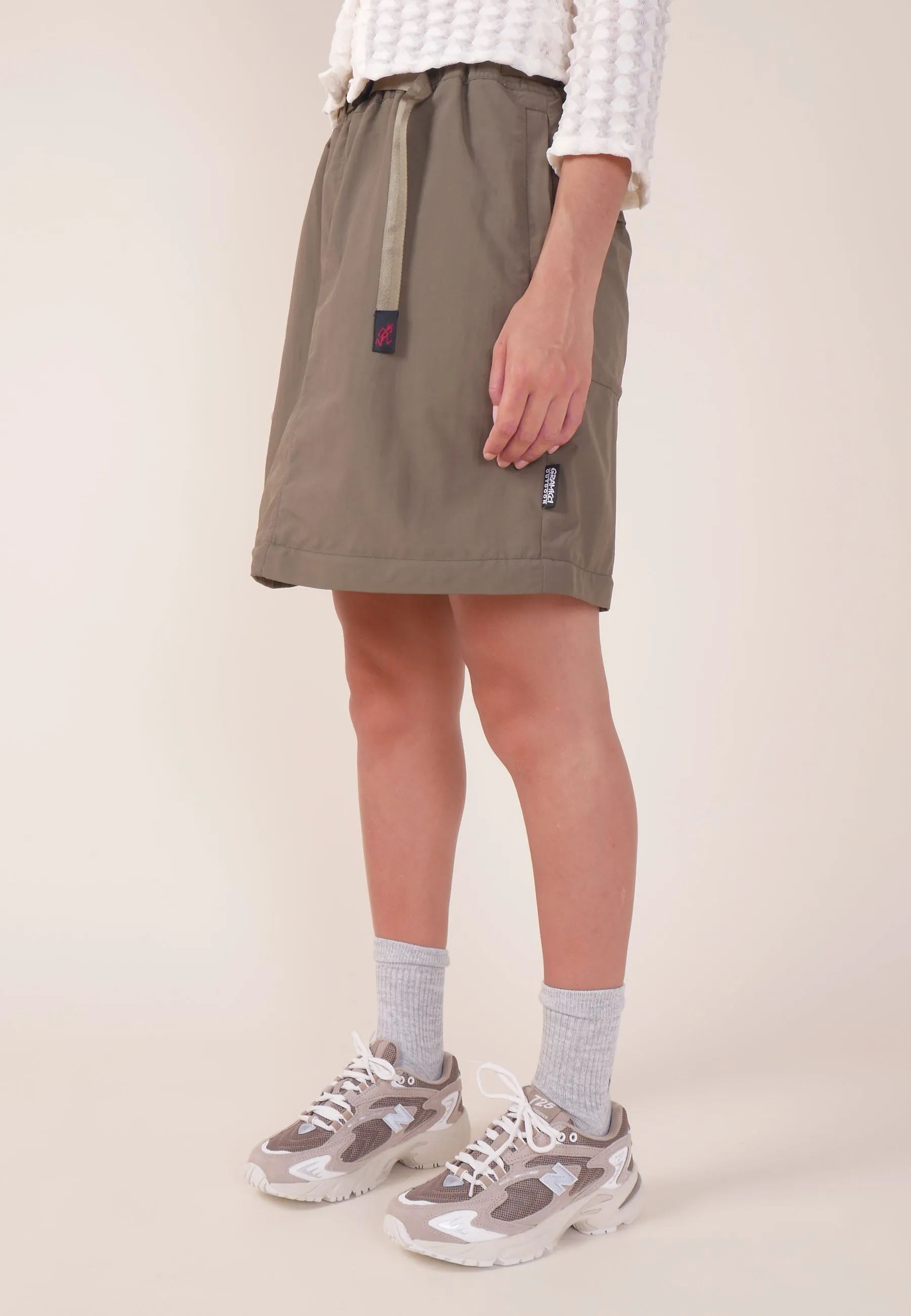 Convertible Micro Ripstop Skirt - Army Green