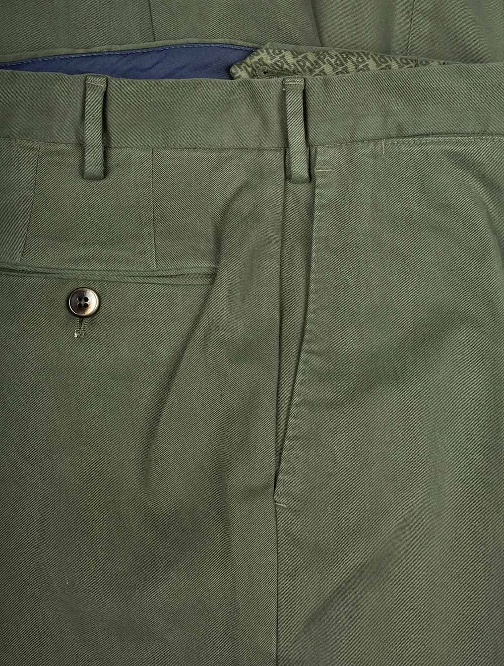 Cotton Chino Green