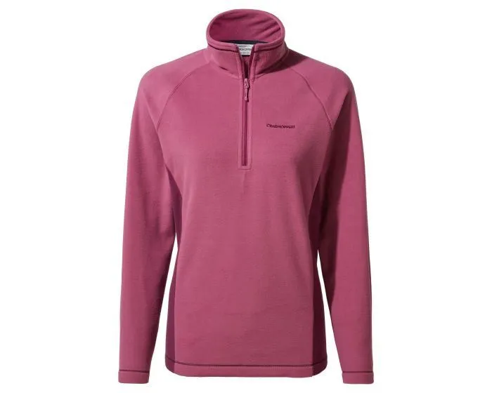 Craghoppers Miska V Womens Half Zip Long Sleeved Fleece