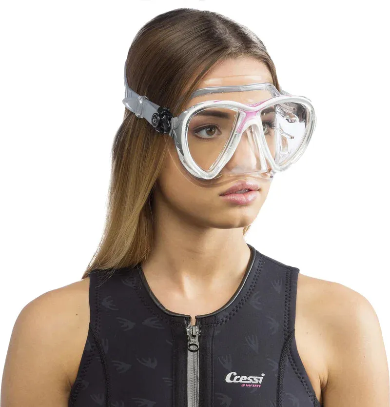 Cressi Big Eyes Evolution Crystal Bi-Focal Prescription Mask