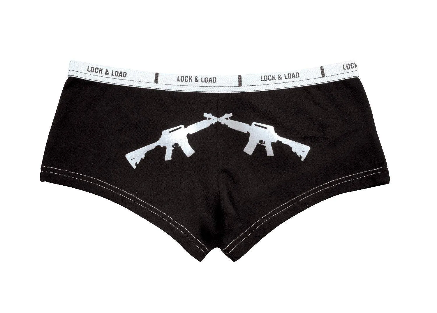 Crossed Rifles Booty Shorts & Tank Top