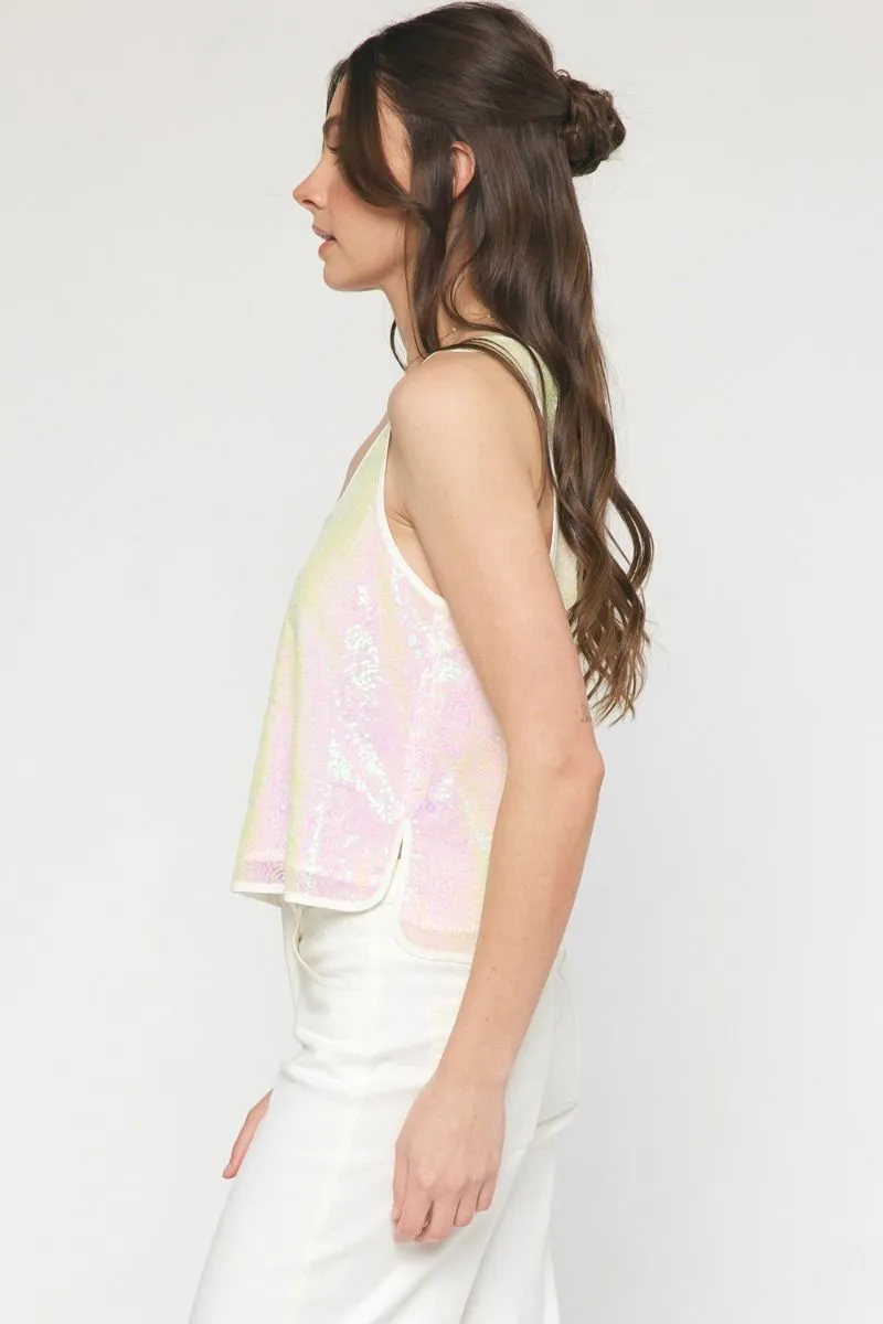 Davey Sequin Tank