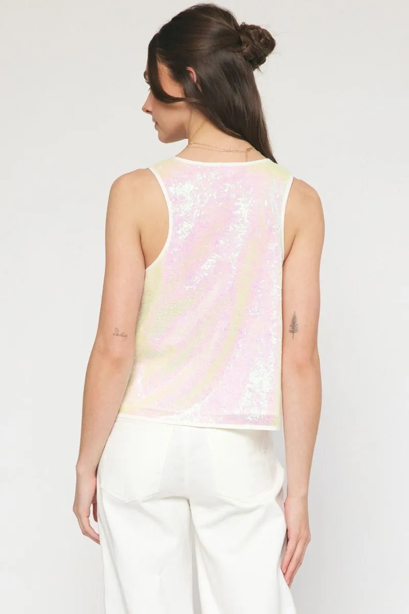 Davey Sequin Tank