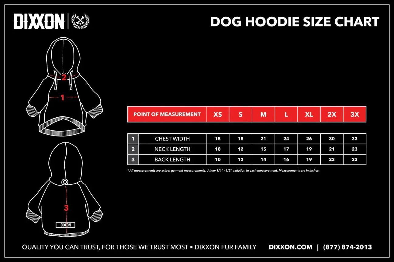 Dog Hoodie - The Shelf