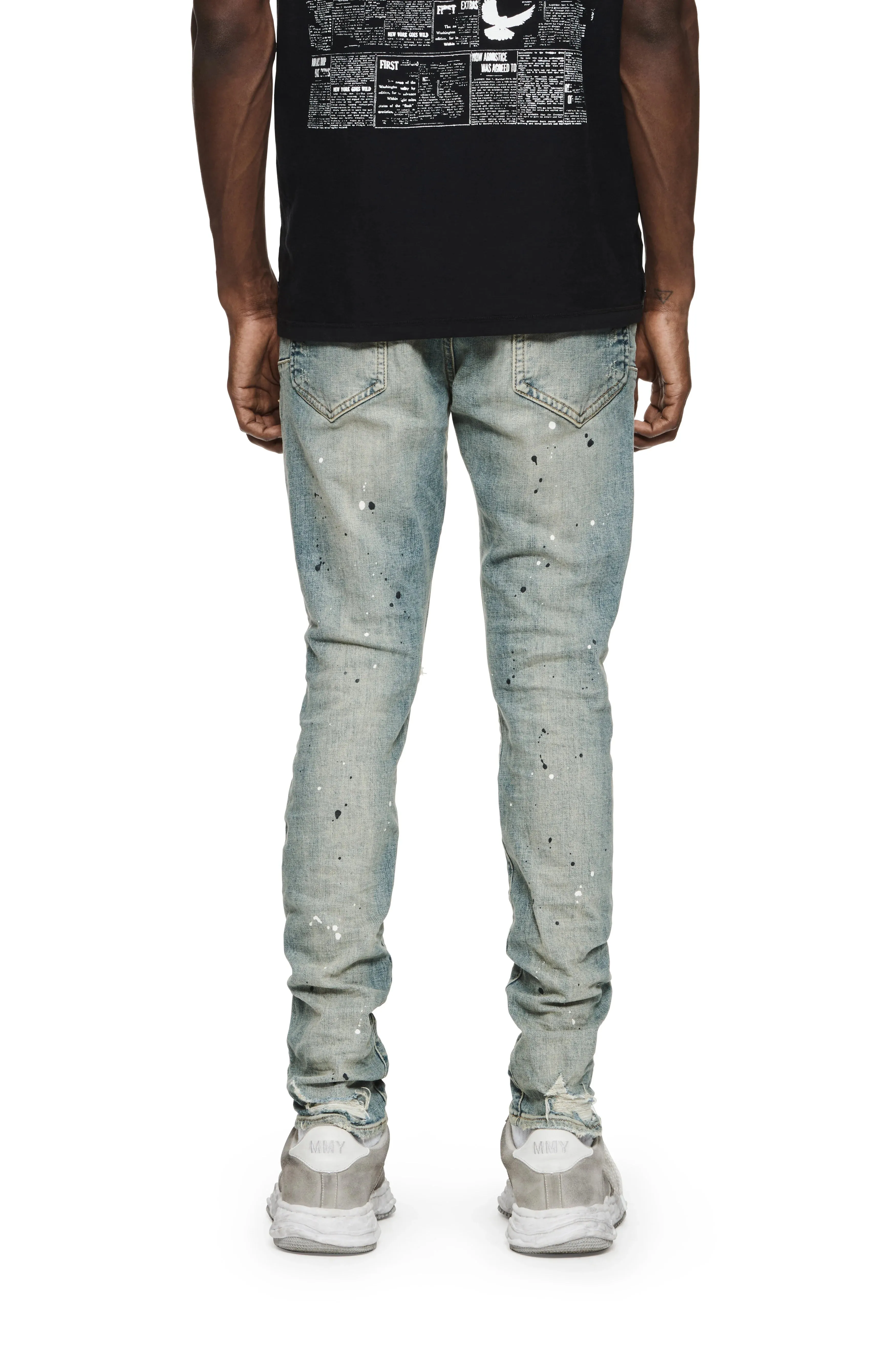 Dropped Fit Jeans Tapered (Mid Rise) - PP002MID